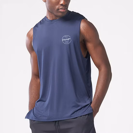 Canottiera da palestra per uomo Canotta con vestibilità muscolare Canotte per allenamento fitness Canottiera per allenamento in palestra da uomo con design personalizzato in spandex