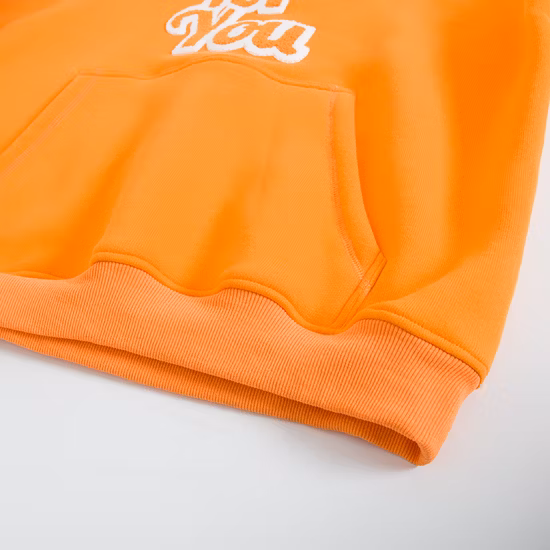 Felpa con cappuccio da donna all'ingrosso personalizzata tinta unita taglie forti